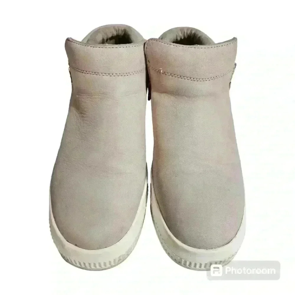 Copper key womens side zip sneaker booties!